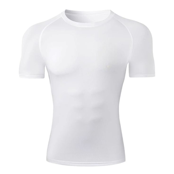 Men's Compression Shirt - White