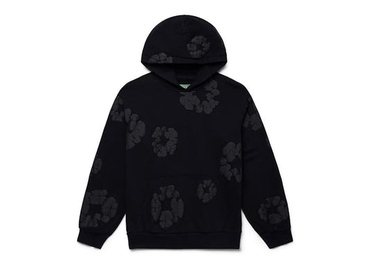 Men's Designer Denim Tears Hoodie - Monochrome