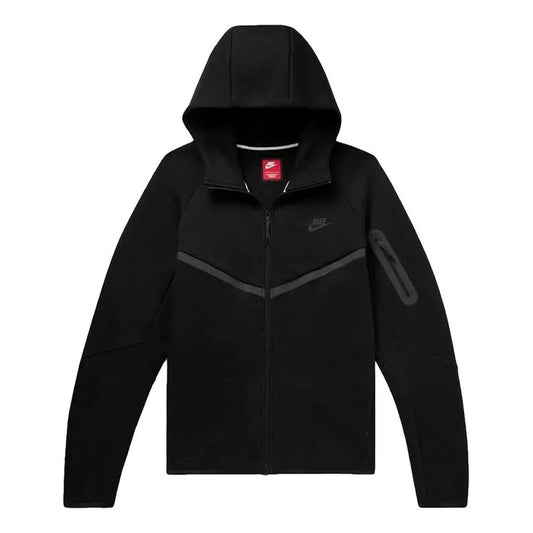 Nike Tech Fleece Zip Up Hoodie - Black