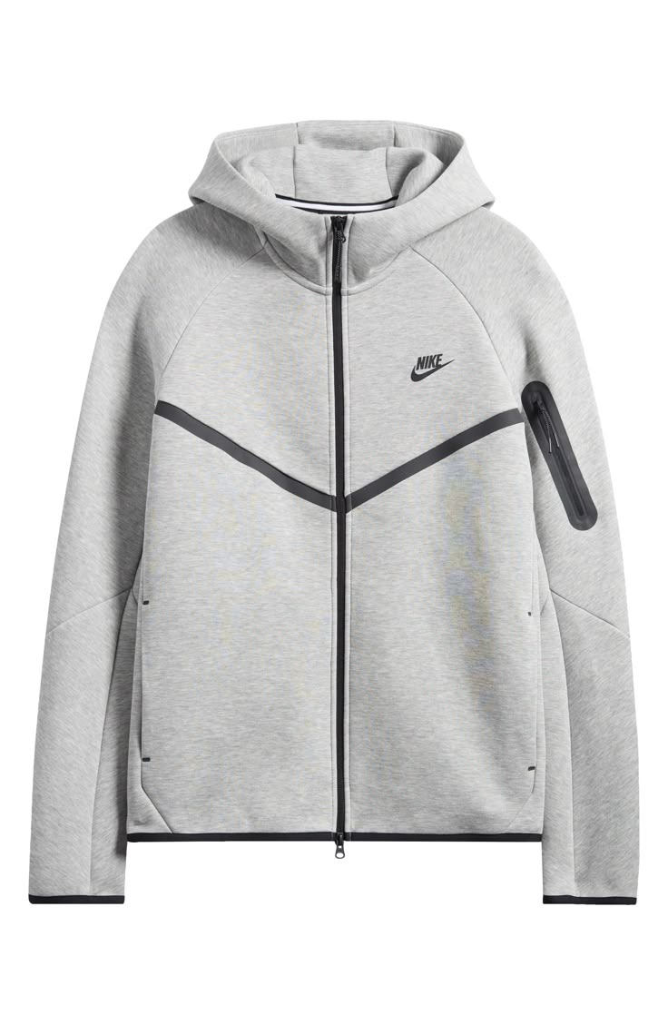 Nike Tech Fleece Zip Up Hoodie - Grey